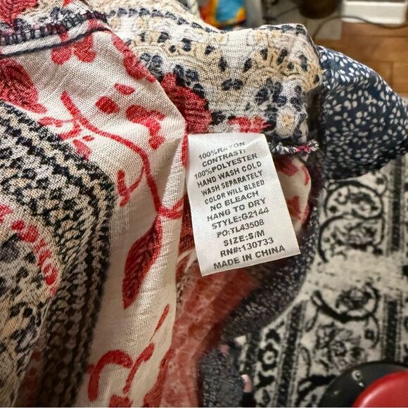 Umgee Multicolor Patterned Cardigan - Picture 9 of 10